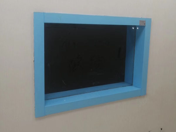 厂家直销防辐射铅玻璃ct室x光室放射科用铅玻璃